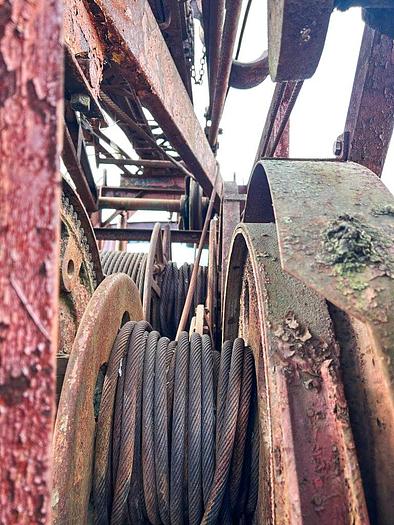 Used Bucyrus Erie 22-W Cable Tool Drill Rig