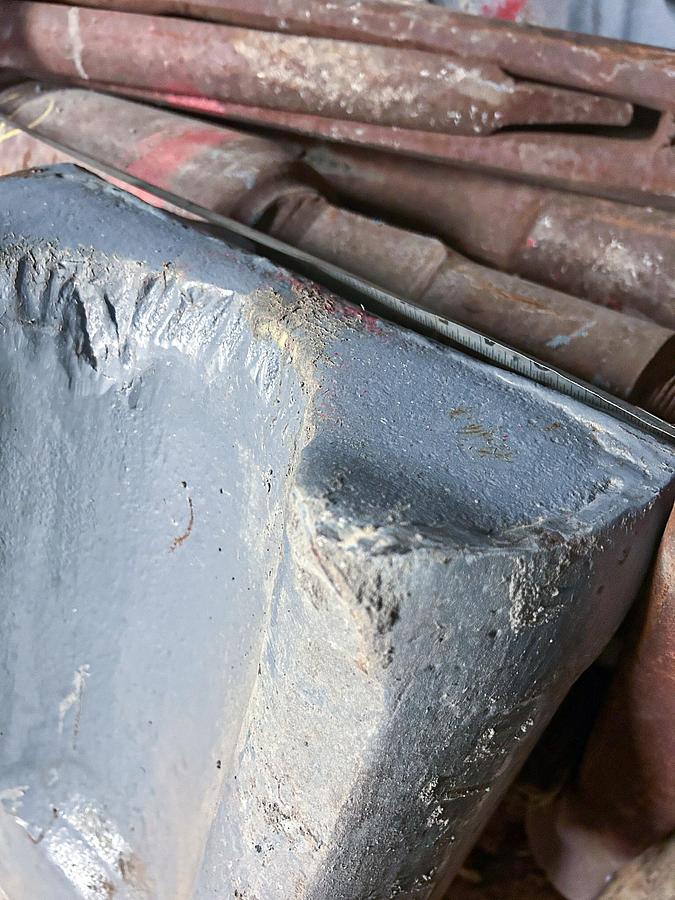 Used 14-1/2" Chisel Bit for Cable Tool Well Drilling Rig.