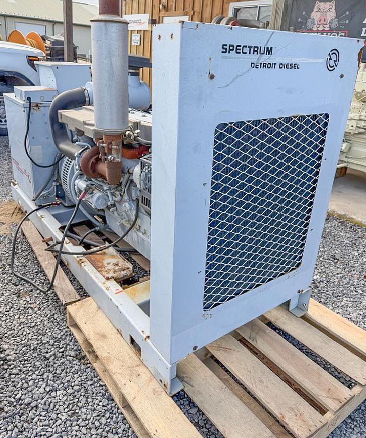 Used Detroit Diesel Spectrum 80 Generator 40DSEJB