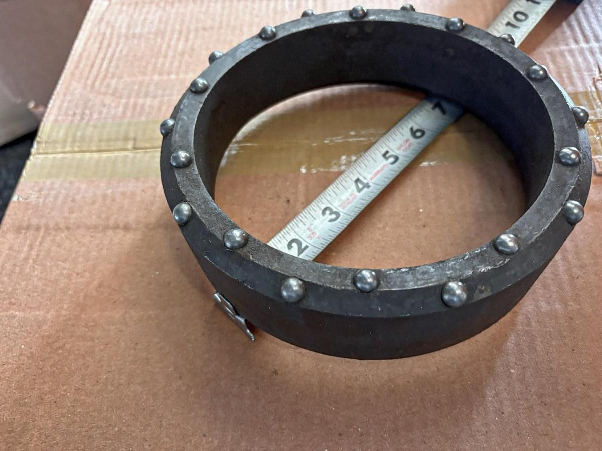 Used 6" Dual Rotary Casing Shoe – 20 Domed Buttons Assembly- Extra Heavy Duty