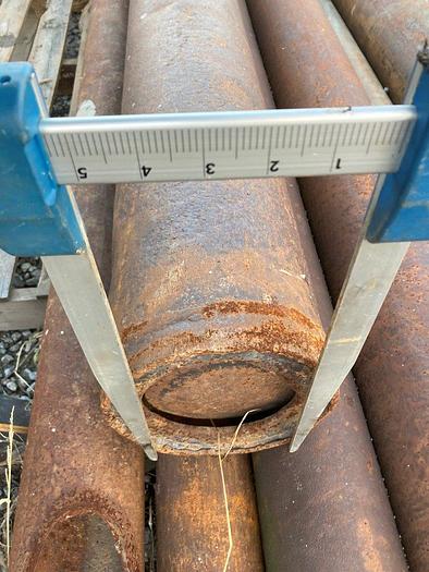 Used 8-1/2” x 65" Cable Tool Flat Bottom Valve Bailer