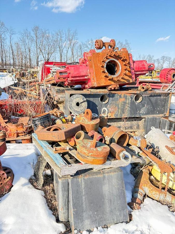 Used Schramm T130 Sub Base, GenSet House Drilling Equipment