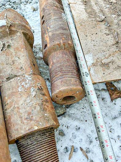 Used 2-1/4" X 3-1/4" Cable Tool Rope Socket, Conventional "Prosser" Style Complete With Fishing Neck.