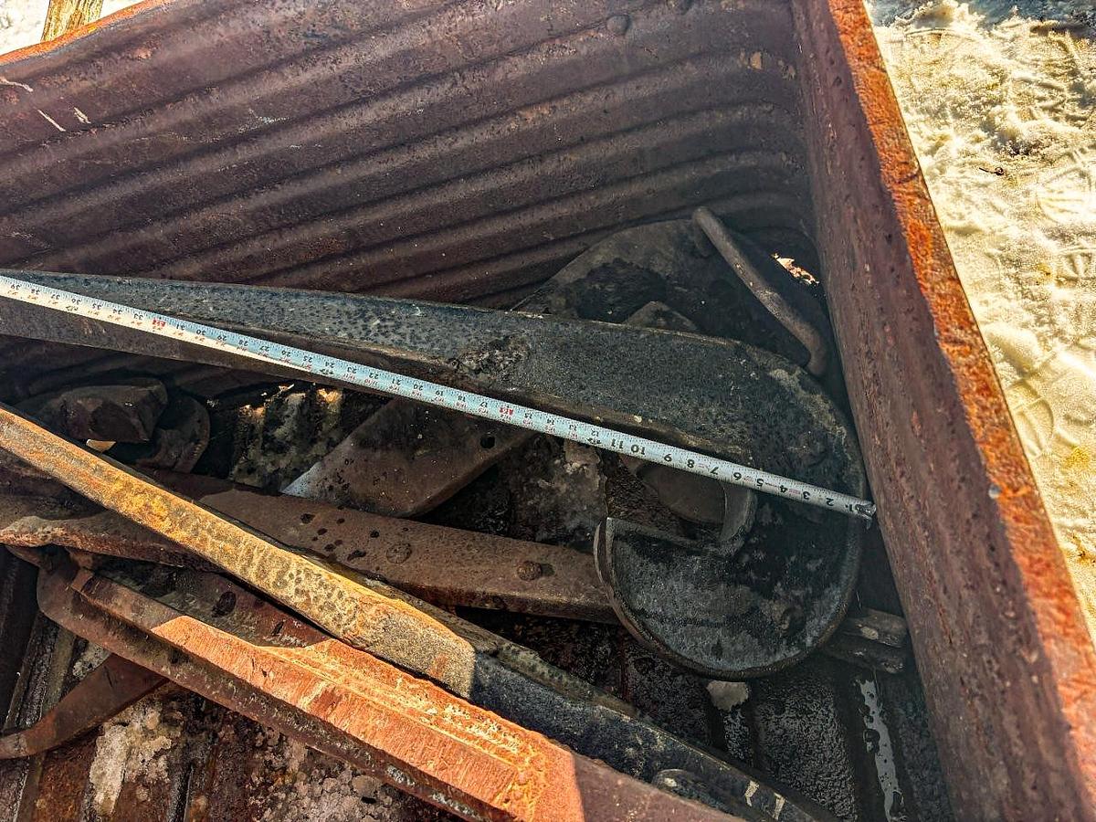 Used Keystone Driller Co. Left Hand Drilling Tool Wrench  (4-1/4" x 57" Claw End Style J-Wrench