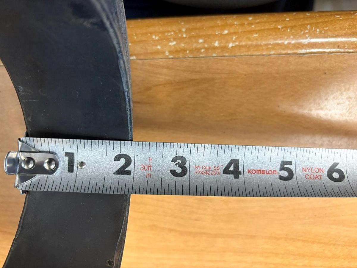 Used Drill Pipe Wiper, Tapered, 9"OD x 4.37"ID, for Use With Diverter Box