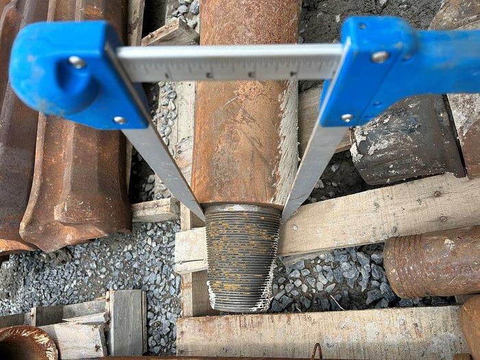 Used 76" Cable Tool Drill Chisel