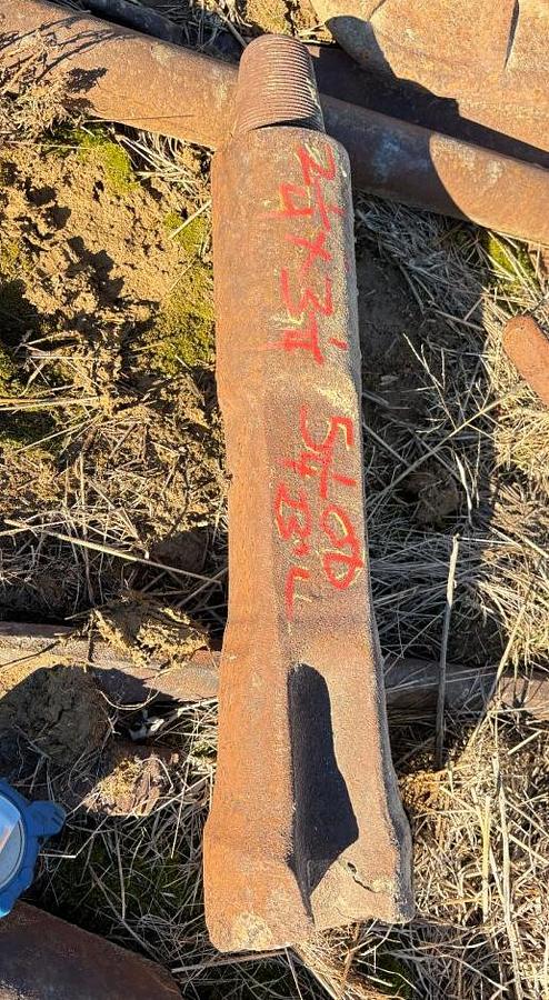 Used 5-1/4” x 23" Cable Tool Drilling Chisel Bit