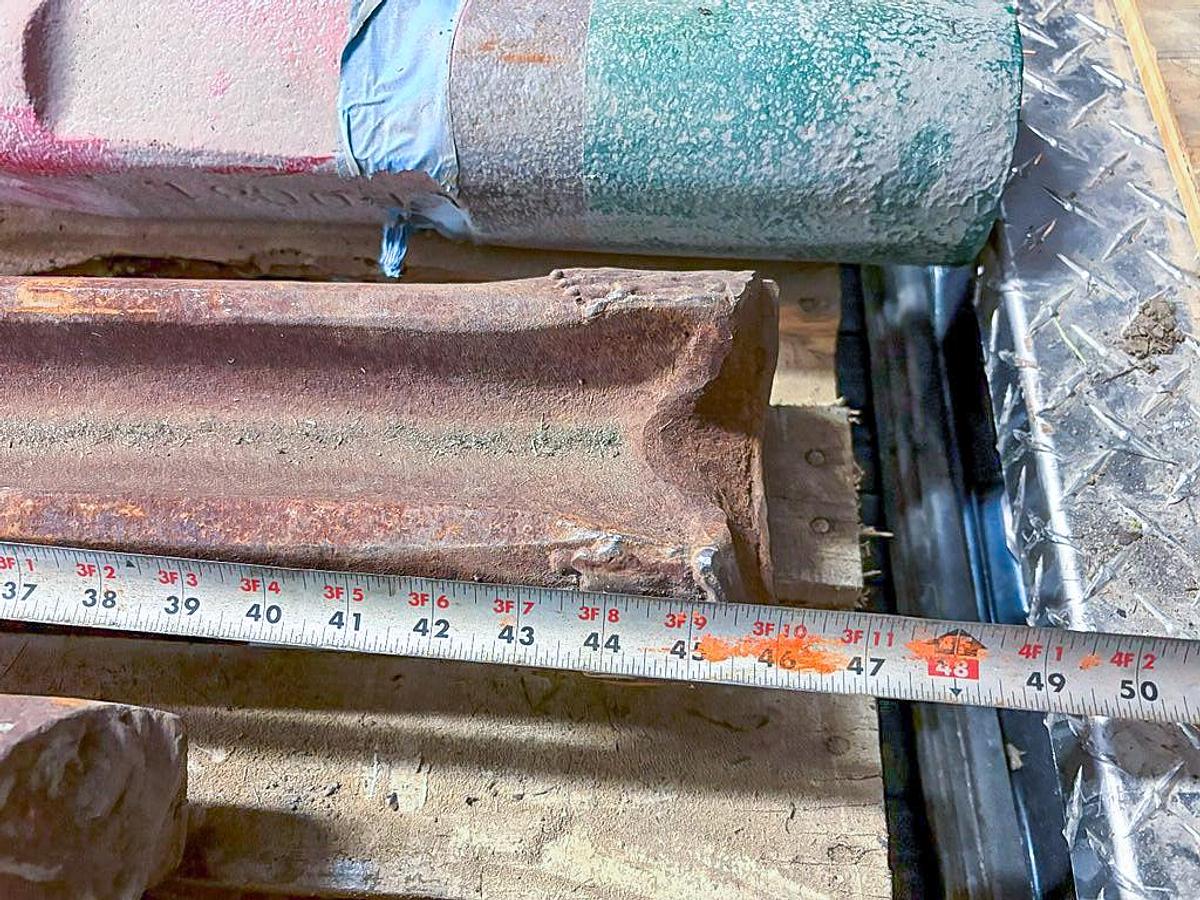 Used 5-3/4" Chisel Bit for Cable Tool Well Drilling