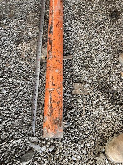 Used 3 ½” x 92” Cable Tool Sand Pump Drill Plunger Bailer Tool