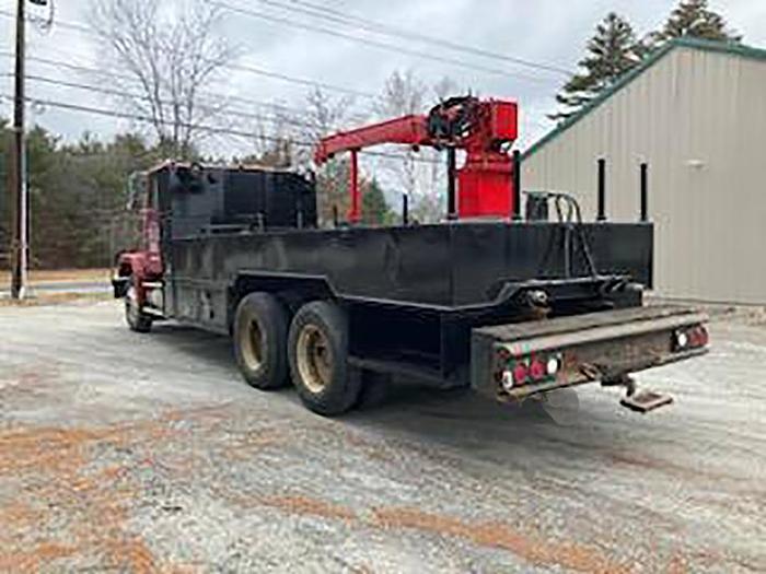 Used Volvo Auto Car Flat Bed Water Truck