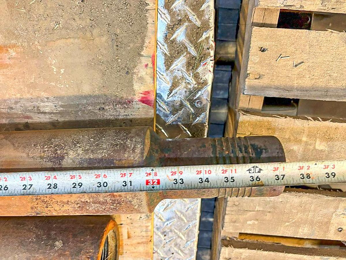 Used 1/5/8" X 2-5/8" Rope Socket for Cable Tool Well Drilling Rig.