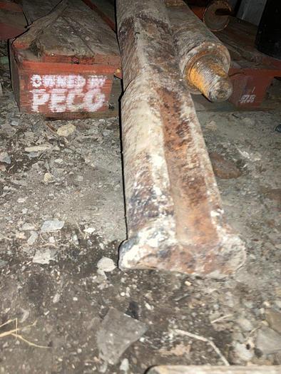 Used 5-3/4" x 26" Carbide Button Chisel Bit