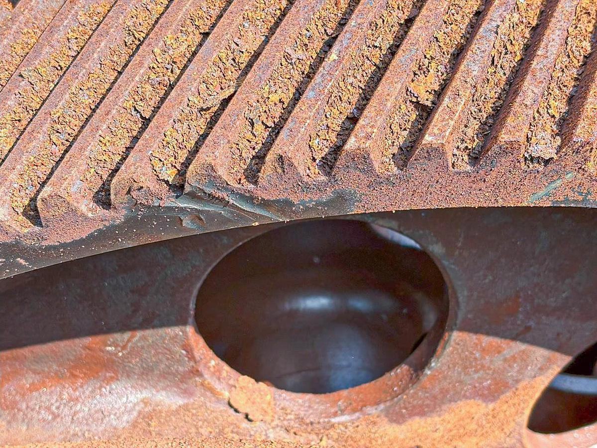 Used Continental Emsco Company 375 Duplex Mud Pump