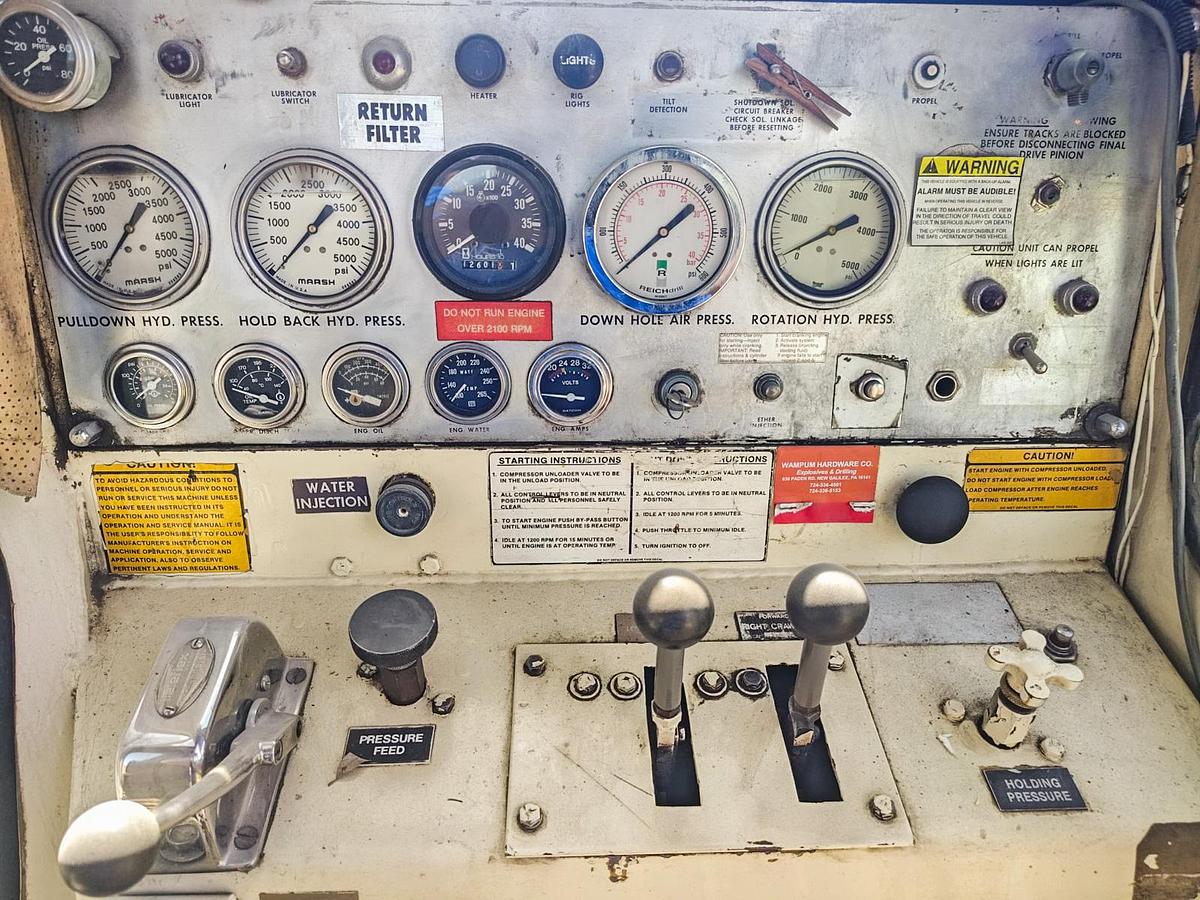 Used 1995 Reichdrill 650 Drill Rig