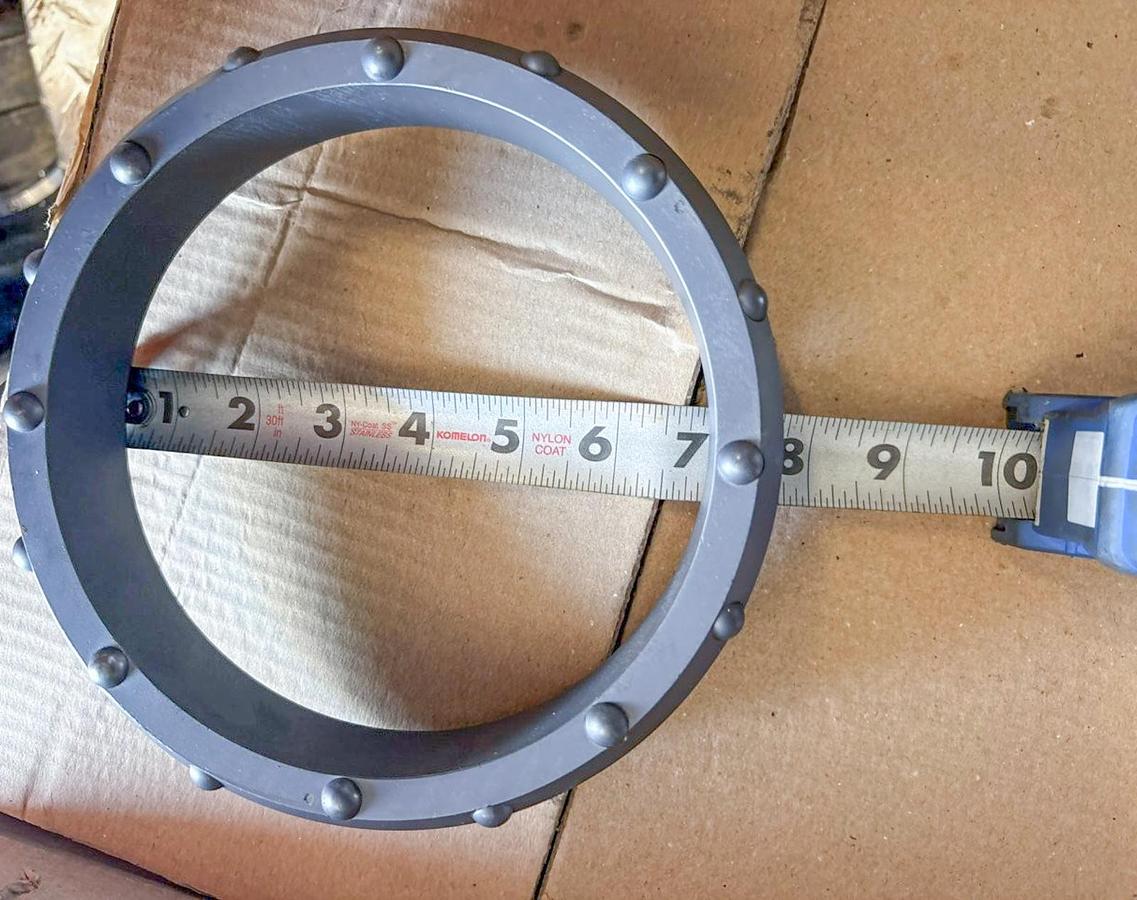 6" Dual Rotary Shoe – 16 Ballistic Button Assembly