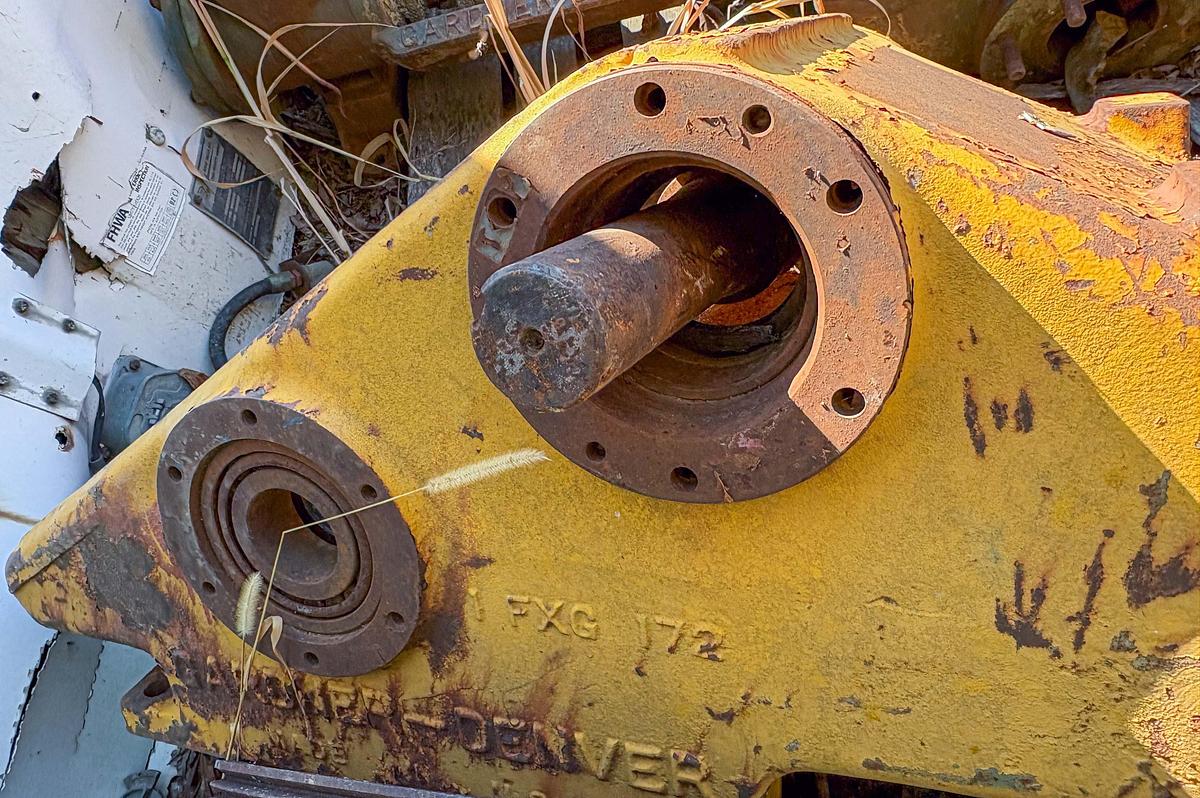 Used Gardner Denver FXG 172 Gear End from Duplex Mud Pump