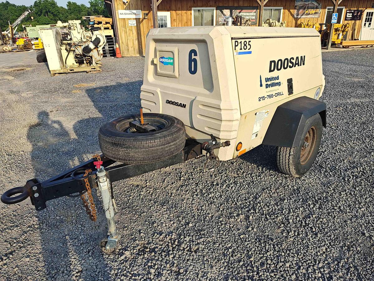 Used 2013 Doosan  P185WJD Air Compressor