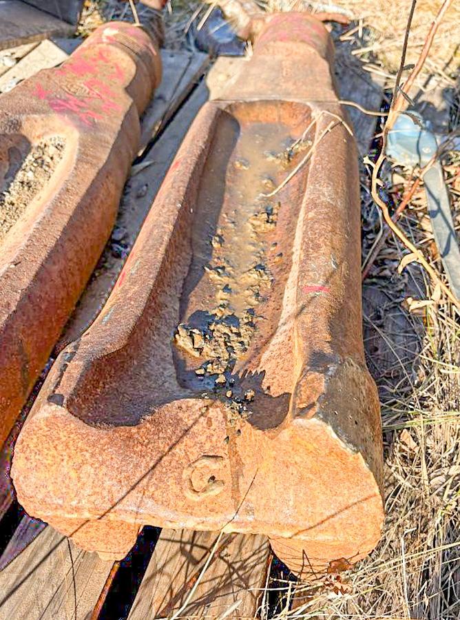 Used 9-5/8" Chisel Bit for Cable Tool Drill