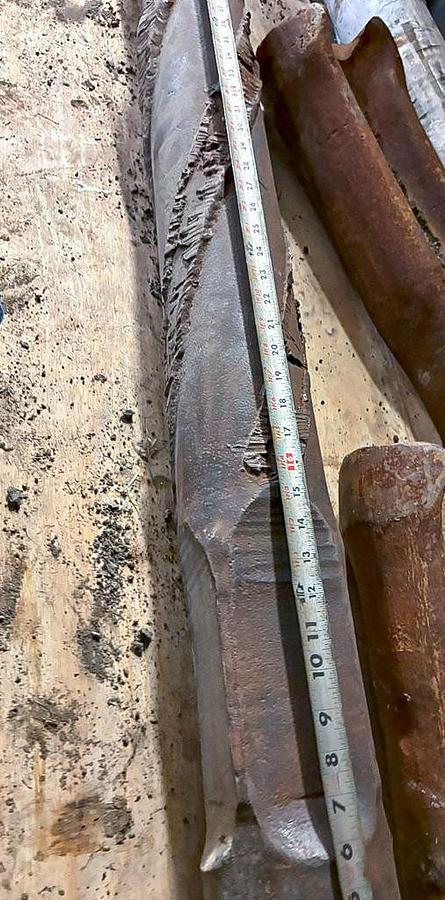 Used Spiral Stabilizer to Run Above 6" Drill Bits on Cable Well Rig String.