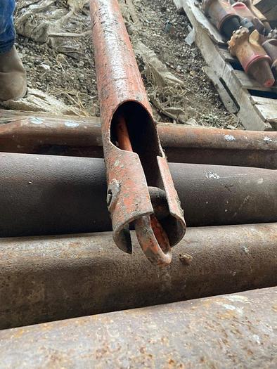 Used 3 ½” x 92” Cable Tool Sand Pump Drill Plunger Bailer Tool