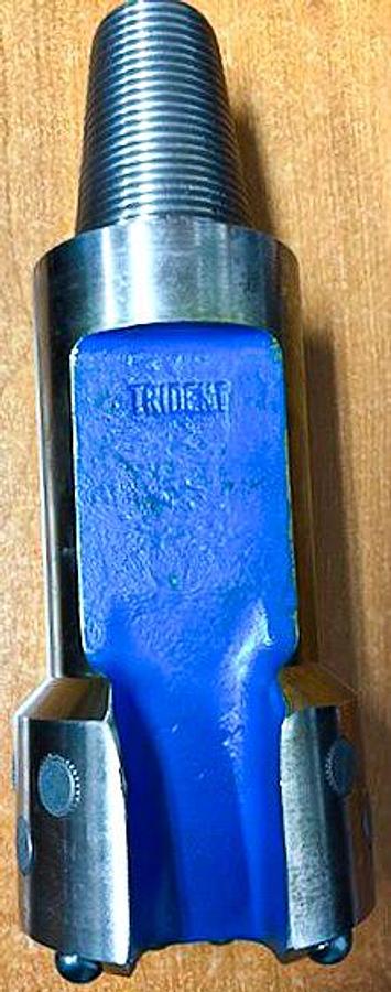 Used Trident SUPREME 4" Flat Face Carbide Button Cable Tool Drill Bit