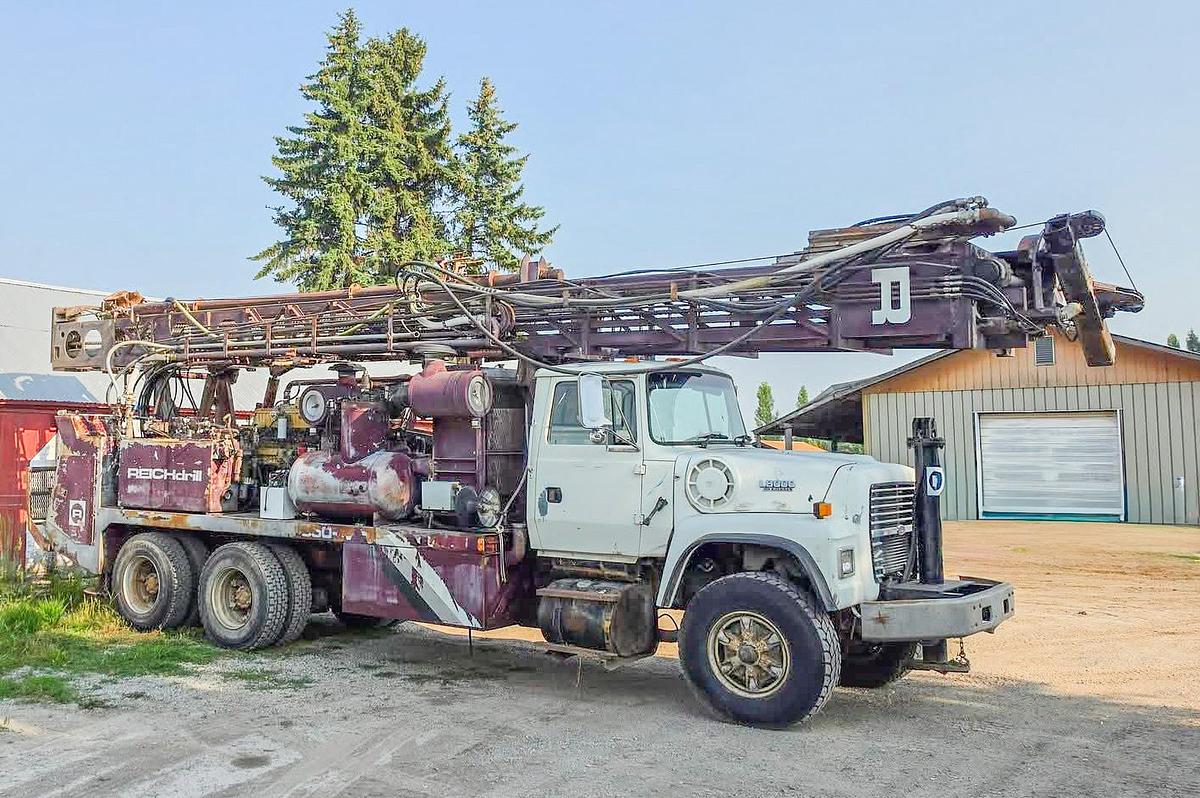 Used 1994 Reichdrill T650W Drill Rig