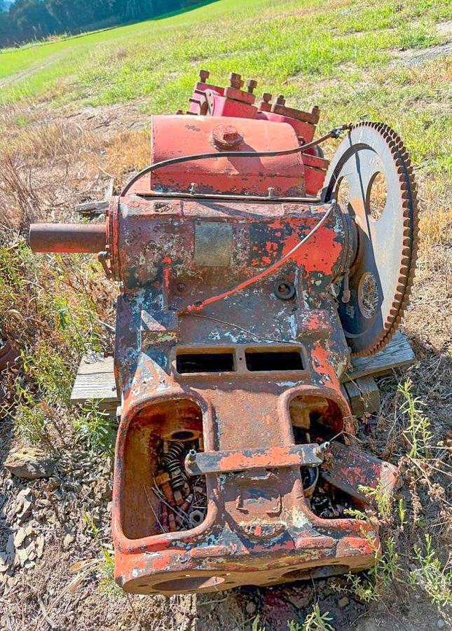 Used Gardner Denver FXX 172 Gear End from FCFXXU 5x8 Duplex Mud Pump