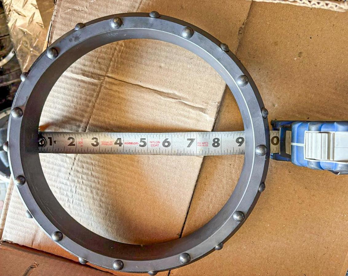 Used 8" Dual Rotary Casing Shoe – 22 Domed Buttons Assembly - Fluted