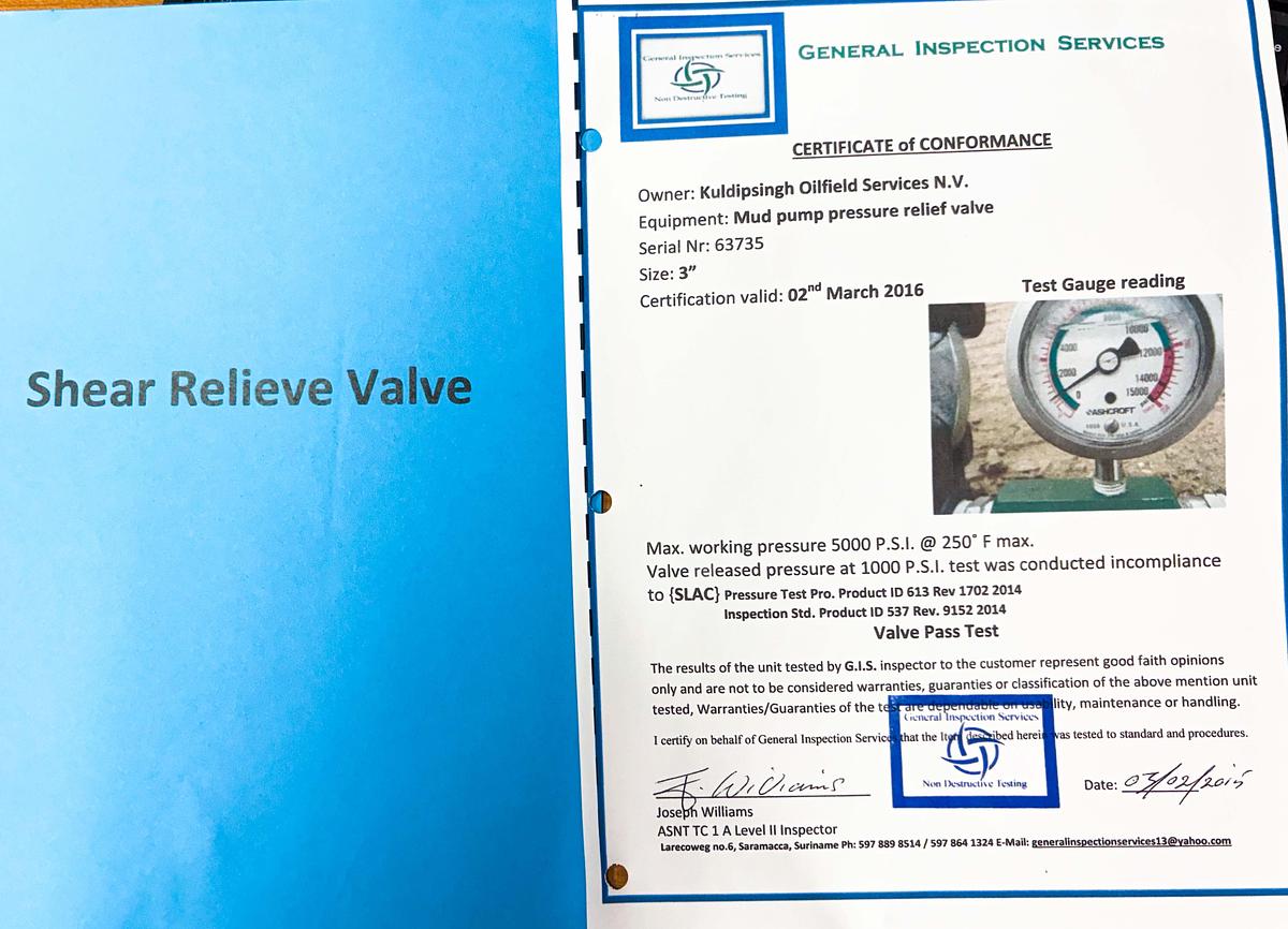 Used Gardner Denver PZ-7 (PZG) Triplex Drilling Mud Pump.