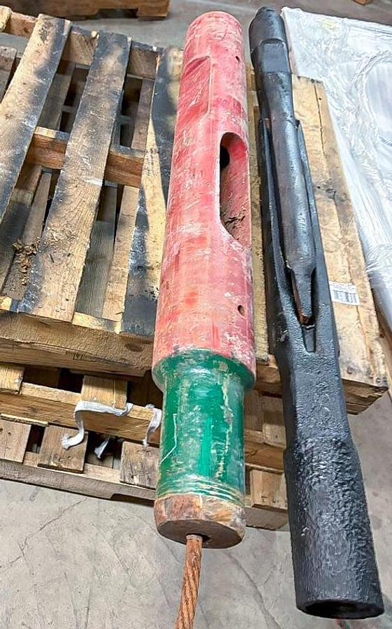 Used Open Side "Burns Style" Rope Socket for Cable Tool Well Drilling.