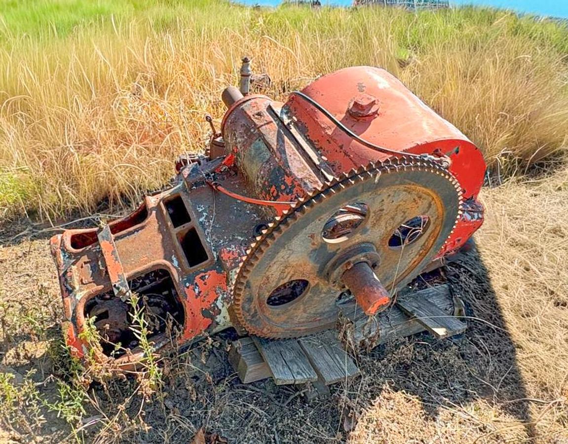 Used Gardner Denver FXX 172 Gear End from FCFXXU 5x8 Duplex Mud Pump