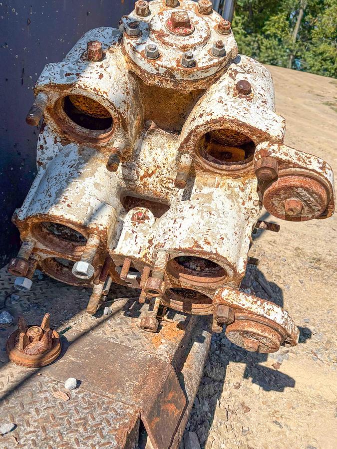 Used Fluid End Housing for Duplex Mud Pump