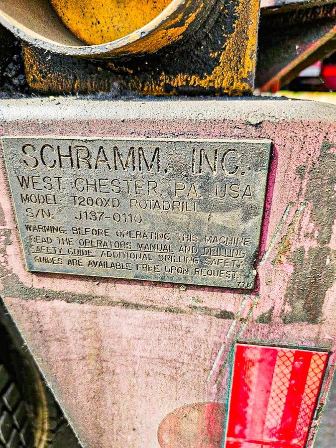 Used 2010 Schramm T200XD Deep Water / Oil & Gas Energy Drill Rig.