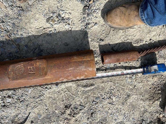 Used 42" Conventional "Prosser" Style Drill Rope Socket for Cable Tool