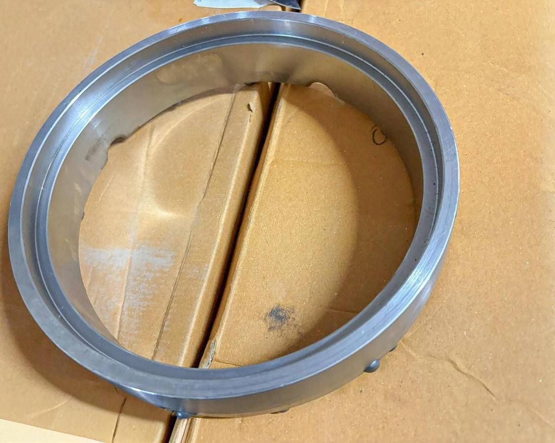 Used 8" HD Dual Rotary Casing Shoe – 28 Ballistic Buttons Assembly - Fluted