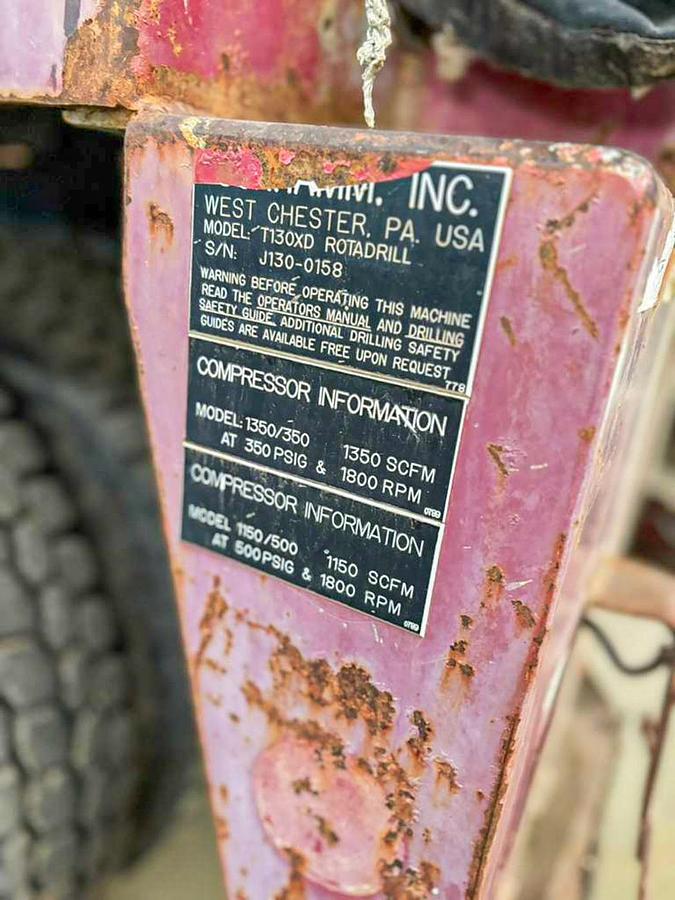 Used 2006 Schramm T130XD Drill Rig