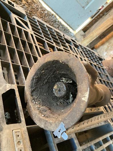 Used Vintage Antique Screw Jack for Leveling Cable Tool