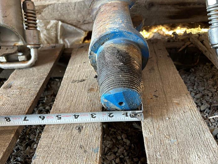 Used 5-3/4" Trident Supreme Flat Face Button Bit