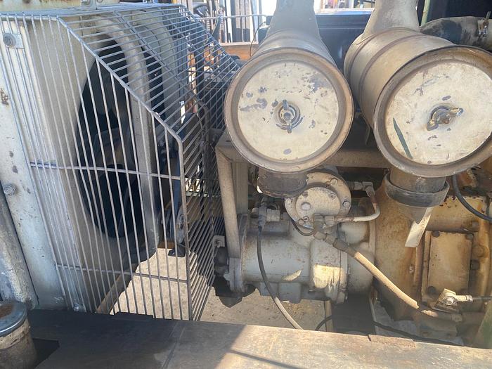 Used Towable Air Loc Mobile Air Compressor