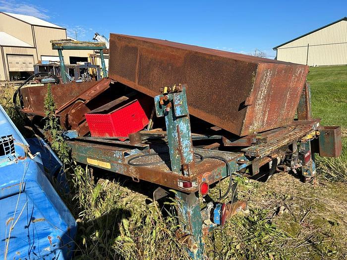 Used Mobile Drill Rig Base / Truck Utility Body