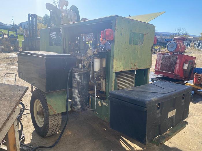 Used Towable Air Loc Mobile Air Compressor
