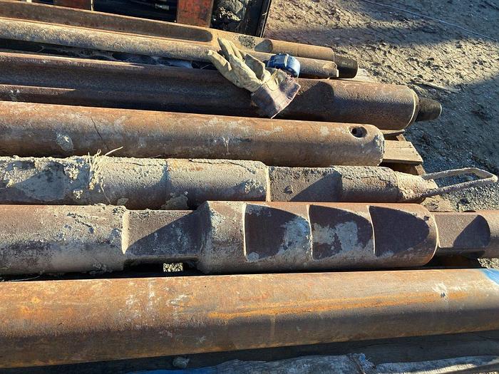 Used Carbide Button Bit withTurbo Lift Sub Adapter