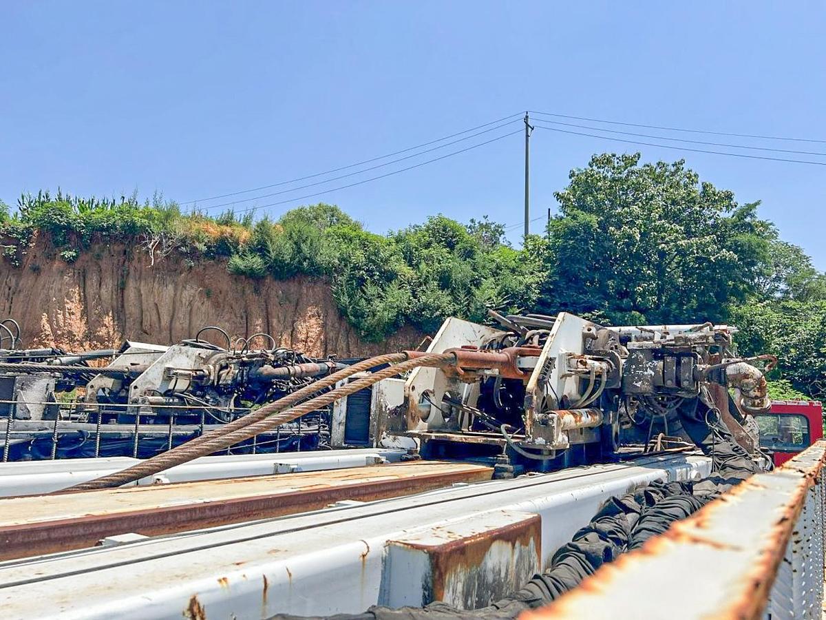 Used 2010 Schramm T200XD Deep Water / Oil & Gas Energy Drill Rig.