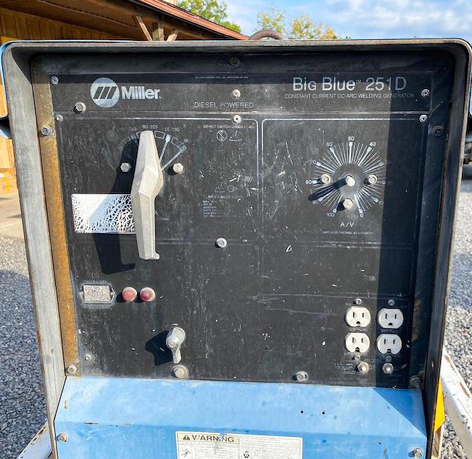 Used Miller  Electric Big Blue 251D Welder