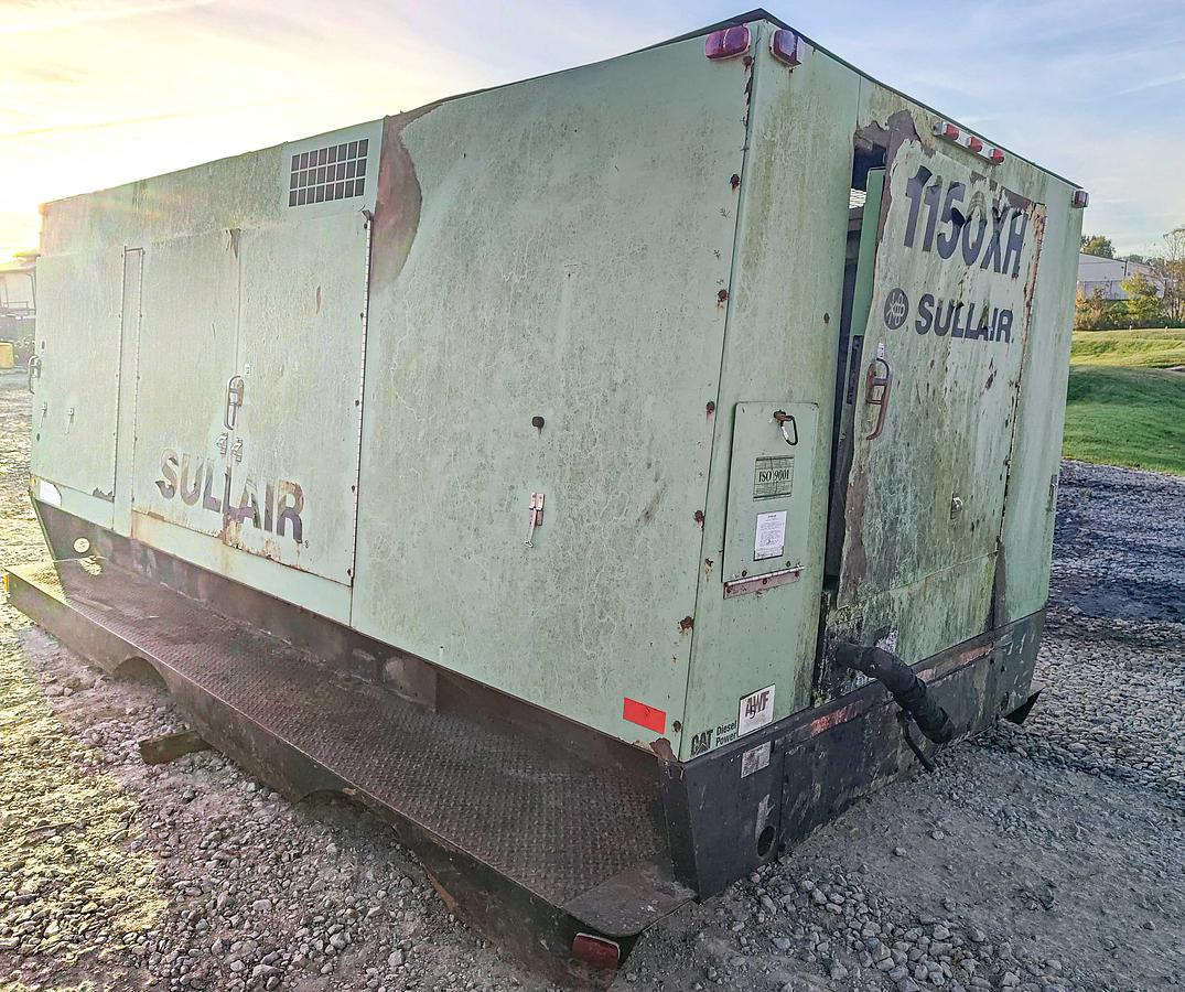 Used 2004 Sullair 1150 XHD Air Compressor