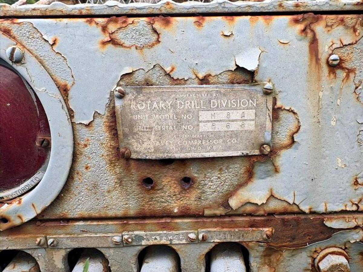 Used Davey M8A Table Drive Drill Rig