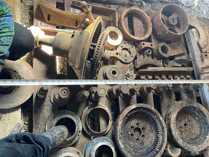 Used Lot of 9 Gear Pinion Parts for Cable Tool