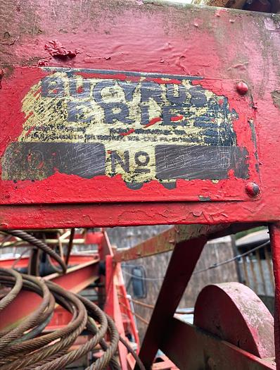 Used 1971 Bucyrus Erie 20w Cable Tool Well Drilling Rig