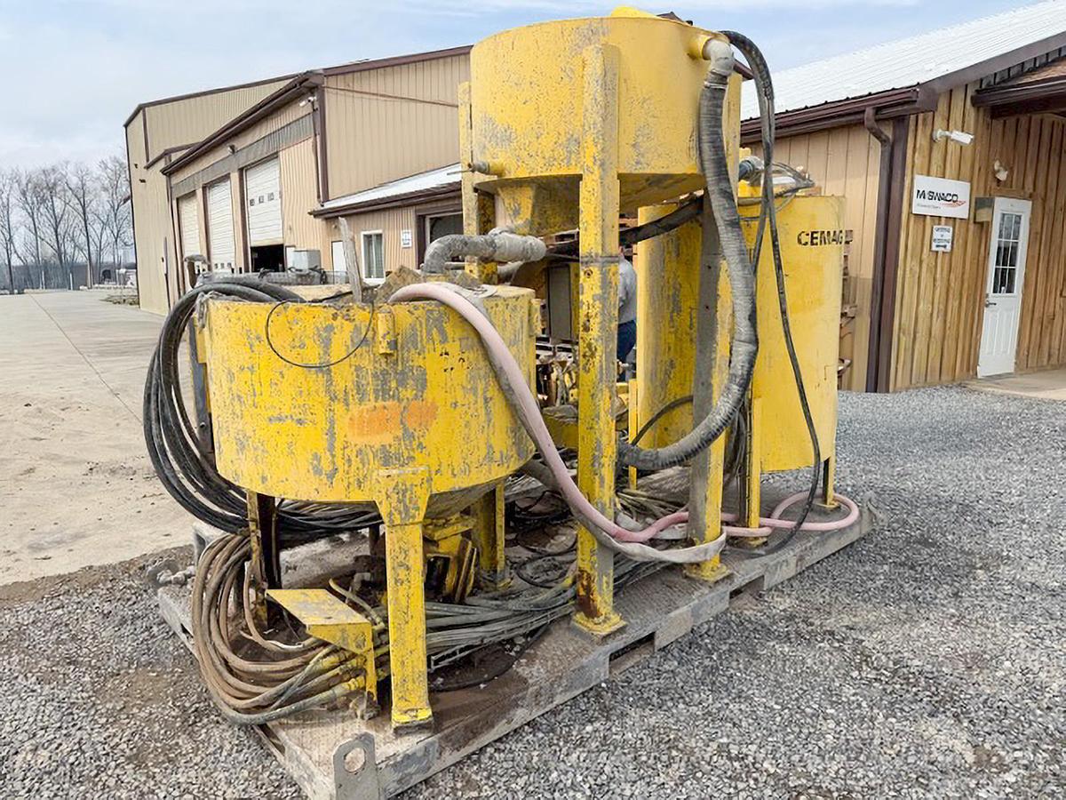 Used 2009 Atlas Copco Unigrout Flex D Grout Pump