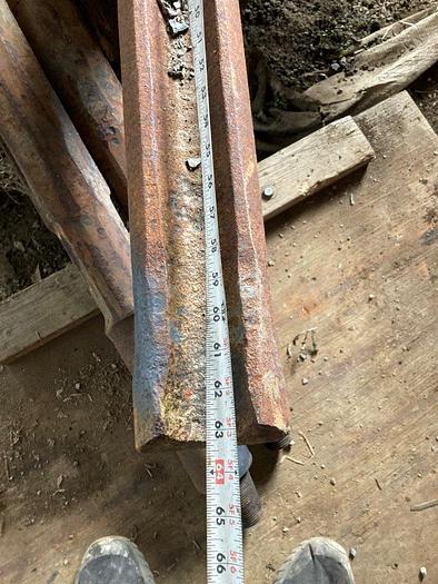 Used 4-3/5” x 63" Cable Tool Drilling Chisel Bit